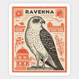 Ravenna Italy Vintage Travel Design Magnet